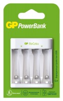 Зарядное устройство USB GP PowerBank E411-2CRB1 4xAA/AAA NiMH,,блистер