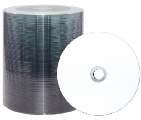 Диск DVD-R Mirex Printable(полная заливка) 4,7 Гб 16x 1шт, белый,для печати oem