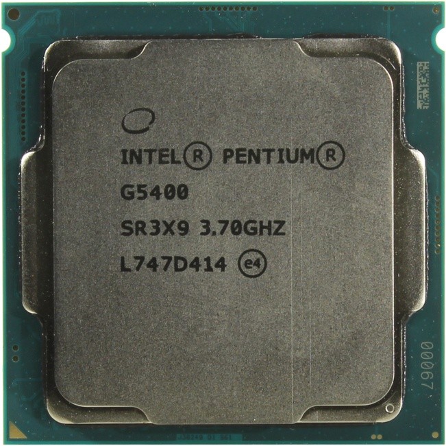 Процессор Intel Pentium Gold G5400 3,7 ГГц (s1151 v.2, 4Мб, 2400 МГц) Coffee Lake oem