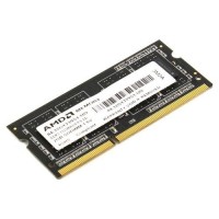 Модуль памяти SODIMM DDR3 2Гб, 1333 МГц, 10667 Мб/с, AMD AE32G1339S1-UO, oem