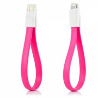 Кабель USB - Apple 8pin,0,2м,SmartBuy iK-502m pink,розовый, пакет