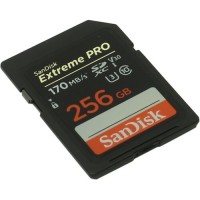 Карта памяти SDXC 256Гб/Class 10/UHS-I,SanDisk Extreme Pro(SDSDXXY-256G-GN4IN)