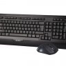 Комплект беспроводной клавиатура+мышь A4Tech W9300F,черный,USB,rtl