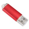 Накопитель USB 2.0 ,8Гб Perfeo E01,красный, пластик