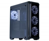 Корпус Zalman I3 Edge без БП, Midi-Tower/ATX, mATX, черный