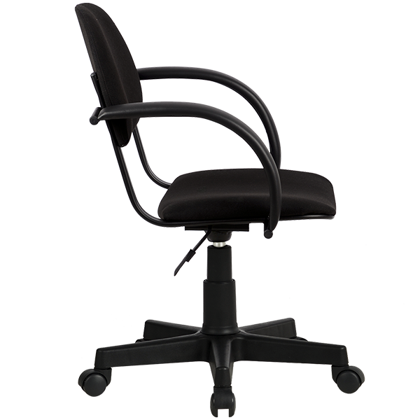 Кресло офисное Метта MP-70 PL19, черный, ткань/ткань