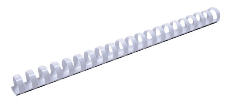 Пружины пластик.10мм (сшив.41-55л), 100шт/yп, белые, (LA-78670) Lamirel