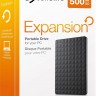 Накопитель внешний HDD 2.5" 500Гб Seagate Expansion STEA500400 8Мб 5400 об/мин,черный,rtl