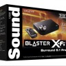 Звуковая карта Creative Sound Blaster X-Fi SB1095 5.1 USB внутренняя с доп.блоком Коробочная RTL 70SB109500002