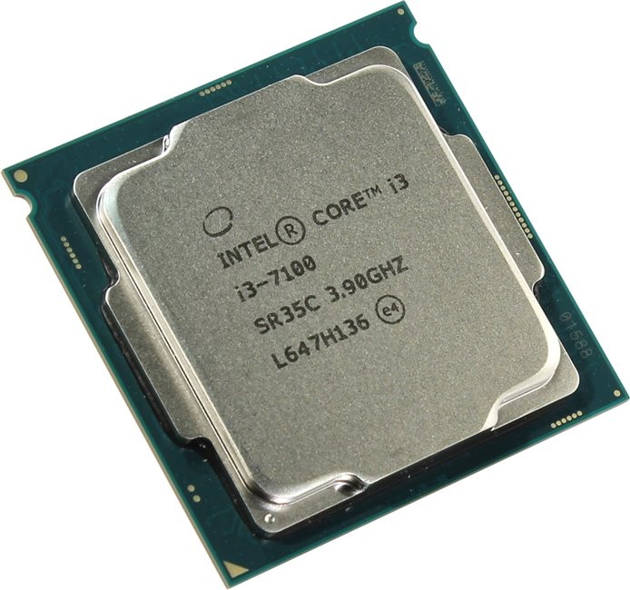 Процессор Intel Core i3 7100 3,9 ГГц (s1151, 3 Мб, 2400 МГц) Kaby Lake oem