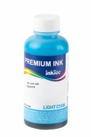 Чернила InkTec E0017, цвет светло-синий(cyan light), для Epson L800/1800, 0.1л.