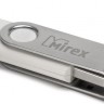Накопитель USB 2.0 ,8Гб Mirex Color Blade Swivel,белый, металл/пластик