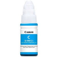 Чернила Canon GI-490, цвет синий(cyan), для Canon Pixma G1400/2400/3400, 70мл.
