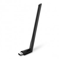 Адаптер Wi-Fi двухдиапазонный TP-Link Archer T2U Plus,USB 2.0, черный, rtl, 