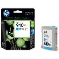 Картридж HP №940XL голубой (cyan) (Оригинал)  OfficeJet Pro 8000, 8500, C4907AE
