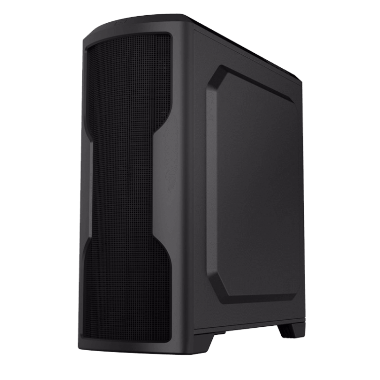 Корпус игровой с подсветкой GameMax G562 Matrix без БП, Midi-Tower/ATX, черный