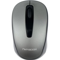 Мышь беспроводная Гарнизон GMW-450-1, черная/серая, оптическая, 1000dpi, USB(для приёмника), rtl