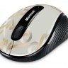 Мышь беспроводная Microsoft Wireless Mobile 4000, рисунок, оптическая, 1000dpi, USB, rtl
