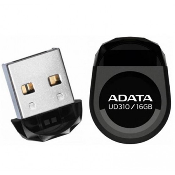 Накопитель USB 2.0 ,16Гб Adata DashDrive Durable UD310,черный, пластик