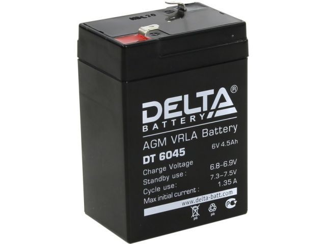 Батарея ИБП Delta DT6045 6В, 4,5Ач