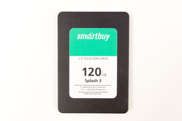 Накопитель SSD 2.5" 120 Гб SmartBuy Splash 3 SB120GB-SPLH3-25SAT3,rtl