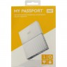 Накопитель внешний HDD 2.5" 1Тб WD My Passport WDBBEX0010BWT 5400 об/мин,белый,rtl