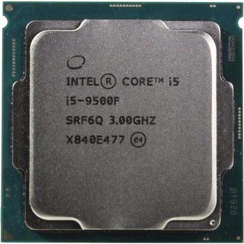 Процессор Intel Core i5 9500F 3,0ГГц(4.4ГГц Turbo) (s1151 v.2, 9Мб, без видео, 2666 МГц) Coffee Lake oem