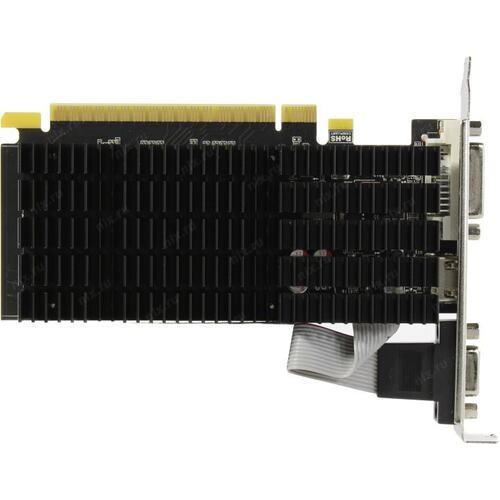 Видеокарта Afox AF710-2048D3L7 NVidia GeForce GT710 954МГц PCI-E 2.0 2Гб 1600МГц 64 бит DVI-D,HDMI,VGA AF710-2048D3L7
