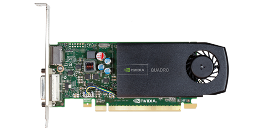 Видеокарта HP Quadro 410 GeForce GK107  PCI-E 512Мб 400МГц 64 бит DVI, DisplayPort  680652-001