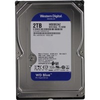 Накопитель HDD 3.5" 2Тб WD Blue WD20EZAZ 256Мб 5400 об/мин,тех. пакет