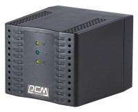 Стабилизатор напряжения Powercom TCA-2000 1000Вт 2000ВА,черный