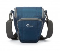 Сумка для фотоаппарата Lowepro Toploader Zoom 45 AW II, синий, текстиль, 16,3 х 10,5 х 16,0 см, 