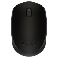 Мышь беспроводная Logitech M171, черная, оптическая, 1000dpi, USB(для приёмника), блистер