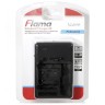 Зарядное устройство Flama FLC-UNV-NIK 4.2-8.4В/0,6А для Nikon EN-EL1/2/3/3E/5/8/9/10/12, черный, бли