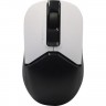 Мышь беспроводная A4Tech Fstyler FG12S Panda, черная/белая, оптическая, 1200dpi, USB(для приёмника),