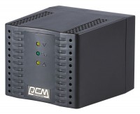 Стабилизатор напряжения Powercom TCA-3000 1500Вт 3000ВА,черный