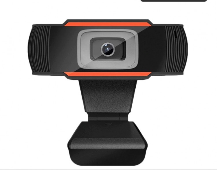 Цифровая WEB-камера 480P оранжевая XZ002 USB высокочувств.микрофон 640x480P
