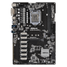 М/плата ASRock H110 Pro BTC+,LGA1151, 2хDDR4(2400 МГц, 32Гб)SATA*4+1*M.2(key M), IDE*нет,1*PCI-E 3.0 x16 12*PCI-E 2.0 x1,ATX,rtl
