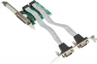 Контроллер Asia PCIE WCH 2S1P LP,PCI-E*1-2*COM,1*LPT,oem