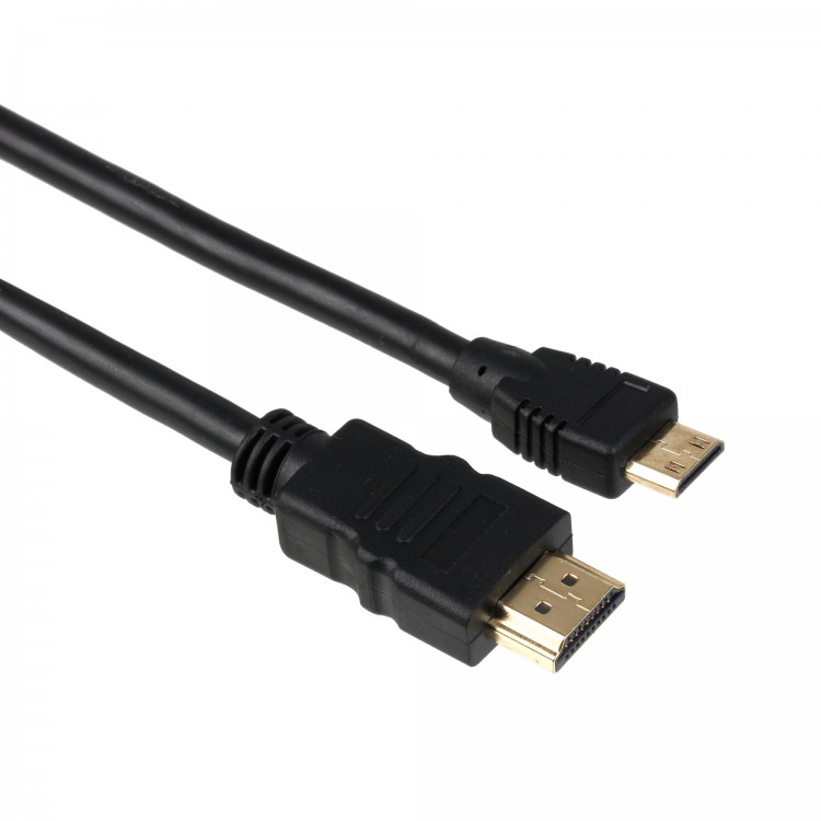 Кабель HDMI-mini HDMI,1м,Exegate EX257910RUS,черный,пакет