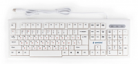 Клавиатура Gembird KB-8354U,проводная(USB),белая,rtl