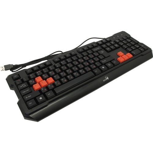 Клавиатура игровая Genius Scorpion K210 (31310005403) черная,USB,rtl