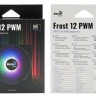 Вентилятор корпусной(4pin),Aerocool Frost 12 PWM,1 500 об/мин,28 ДБ,120 мм,разноцветная подсветка,черный,rtl