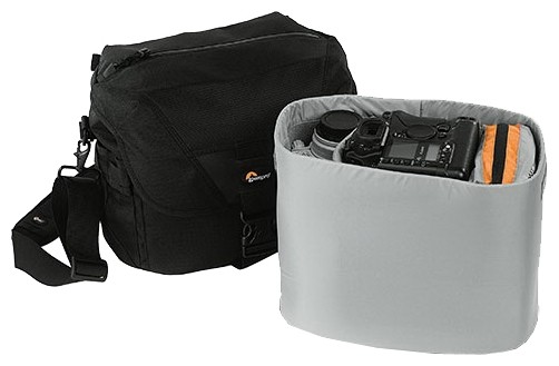 Сумка для фототехники Lowepro Stealth Reporter D200 AW, черный, текстиль, 23,5 х 17,5 х 19,5 см, 