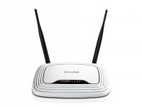 Маршрутизатор Wi-Fi TP-Link TL-WR841N, 4 порта 10/100 Мбит/сек,внешний,белый, rtl