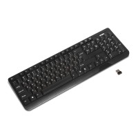 Клавиатура Sven KB-C2200W,беспроводная,влагозащита,черная,rtl