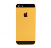 Защитная пленка Gebang для iPhone 5/5S (золотая, 0.26мм,на заднюю крышку)