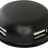 Концентратор USB Defender Quadro Light 4 порта USB 2.0, черный, блистер