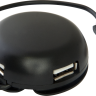 Концентратор USB Defender Quadro Light 4 порта USB 2.0, черный, блистер