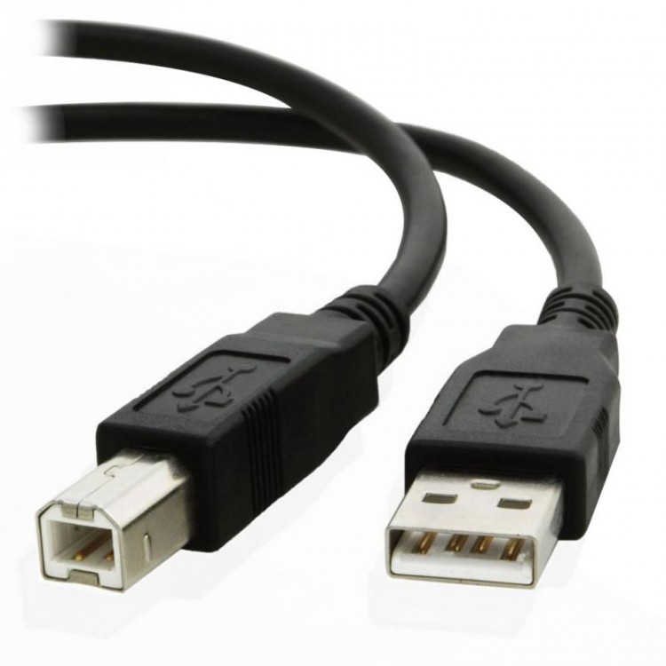 Кабель USB(AM)-USB(BM) для принтера,3м,Cablexpert CCF-USB2-AMBM-10,черный,пакет